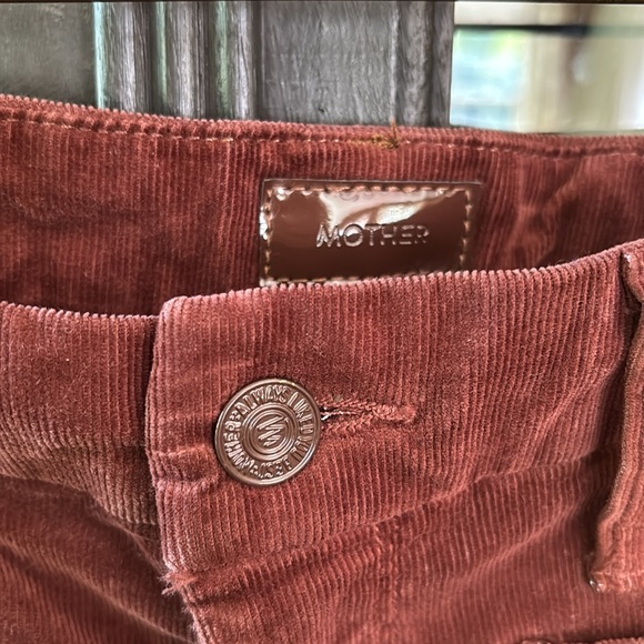 Mother The Cord Patch Pocket Roller Jeans - Picture 6 of 9